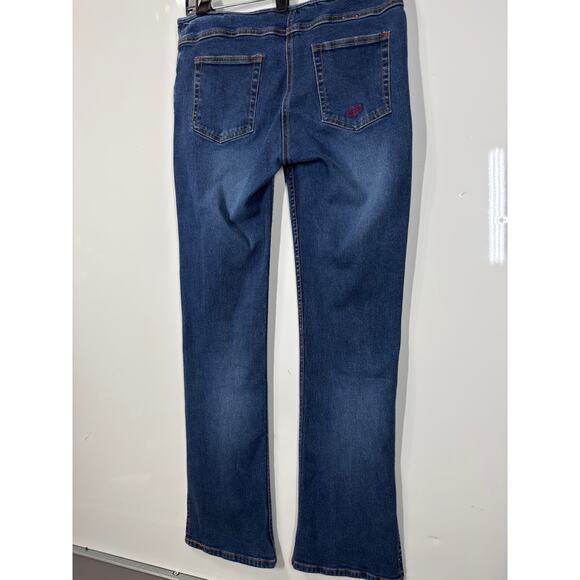 VTG Fox Racing Jeans Casual Y2K Super Low Rise Preppy Motocross Womens Size 5 - Picture 12 of 13